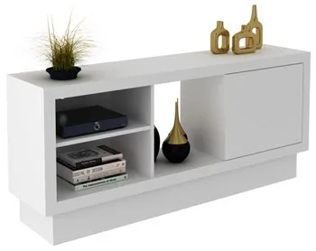TV STAND 55"-WHITE